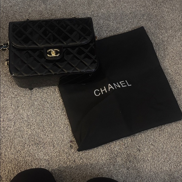 CC patent leather backpack (master quality) - Picture 13 of 15